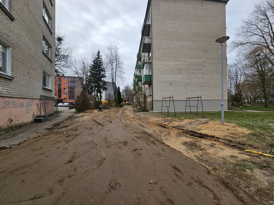 Klaipėdoje įrengiamos papildomos automobilių parkavimo vietos