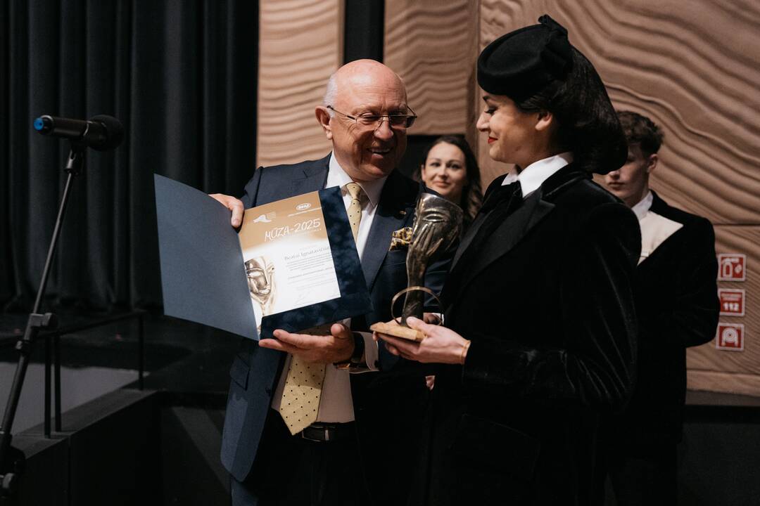 Nominacijos „Mūza“ įteikimo ceremonija.