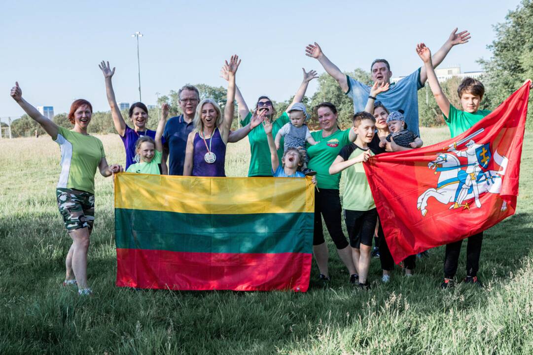 Virtualiame Olimpinės dienos bėgime dalyvavo lietuviai iš 31 pasaulio valstybės