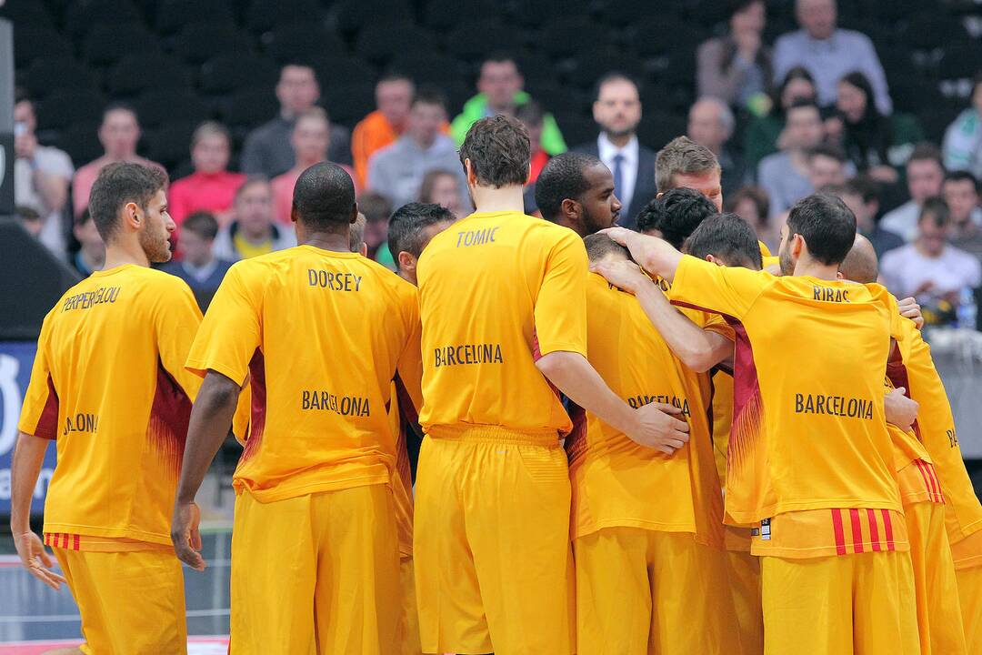 Eurolyga: Kauno „Žalgiris“ – FC „Barcelona“ 59:66.