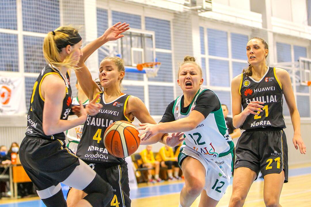 Moterų lyga: „Aistės-LSMU“ – „Šiauliai“
