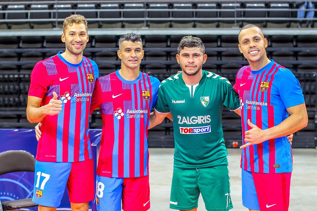„Žalgiris“ – „Barca“ 1:7 | UEFA Futsalo ČL