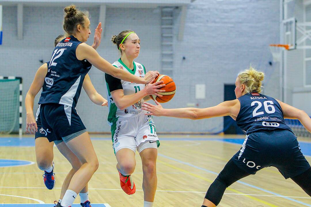 „Aistės-LSMU“ – „Liepaja-LSSS“ 68:70 | Krepšinis. BL-MČ