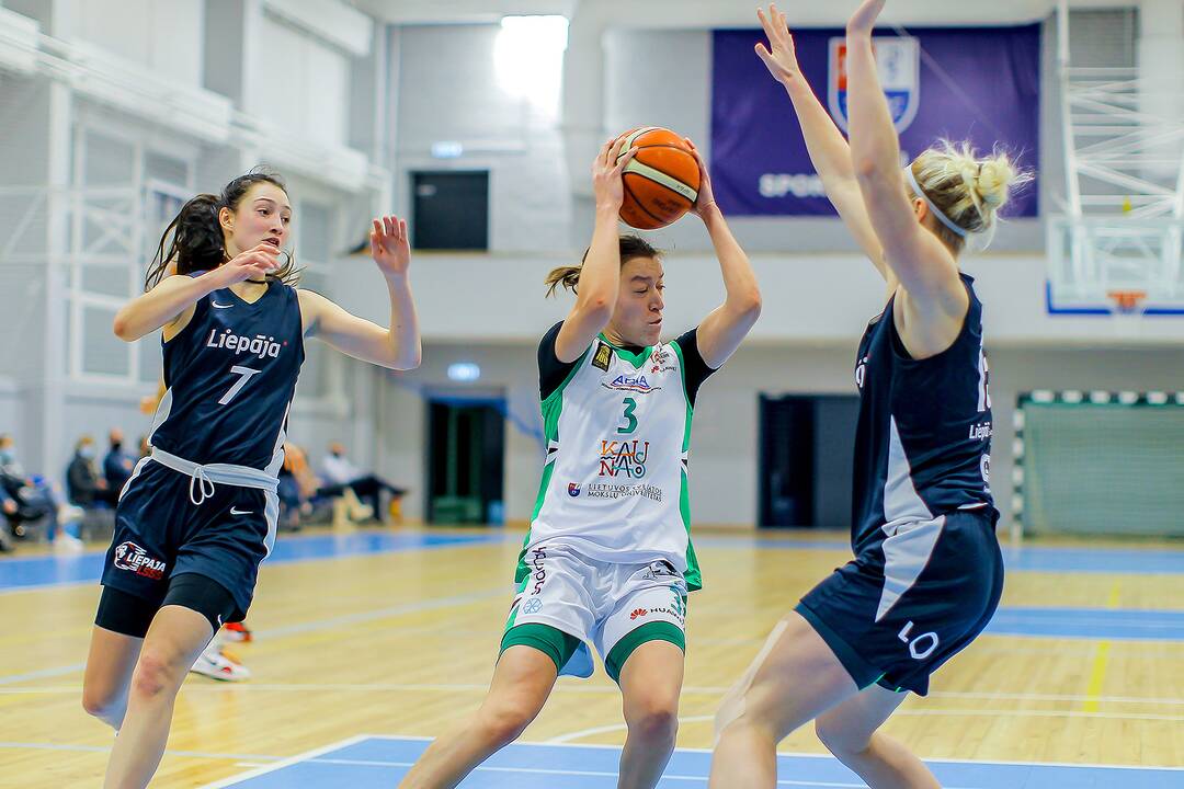 „Aistės-LSMU“ – „Liepaja-LSSS“ 68:70 | Krepšinis. BL-MČ