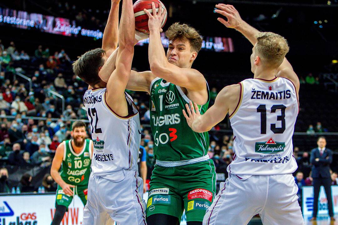 „Žalgiris“ – „Lietkabelis“ 84:70 | LKL