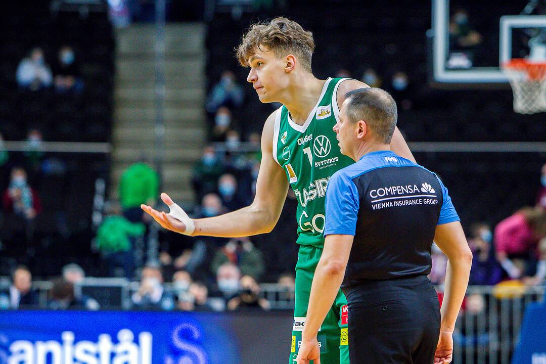 „Žalgiris“ – „Lietkabelis“ 84:70 | LKL