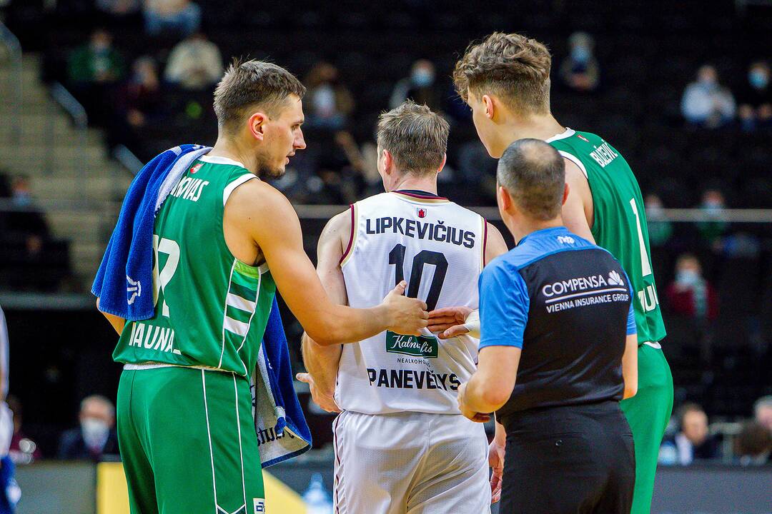„Žalgiris“ – „Lietkabelis“ 84:70 | LKL