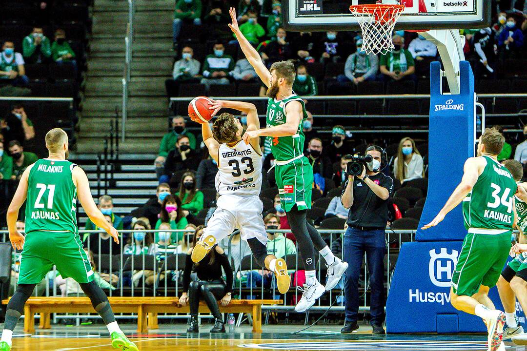 „Žalgiris“ – „Lietkabelis“ 84:70 | LKL