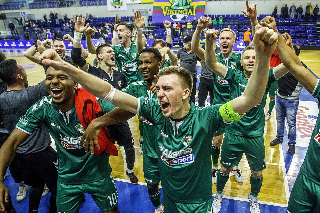 „Vikingai“ – „Žalgiris“ 3:5 | Futsalo A lygos finalas