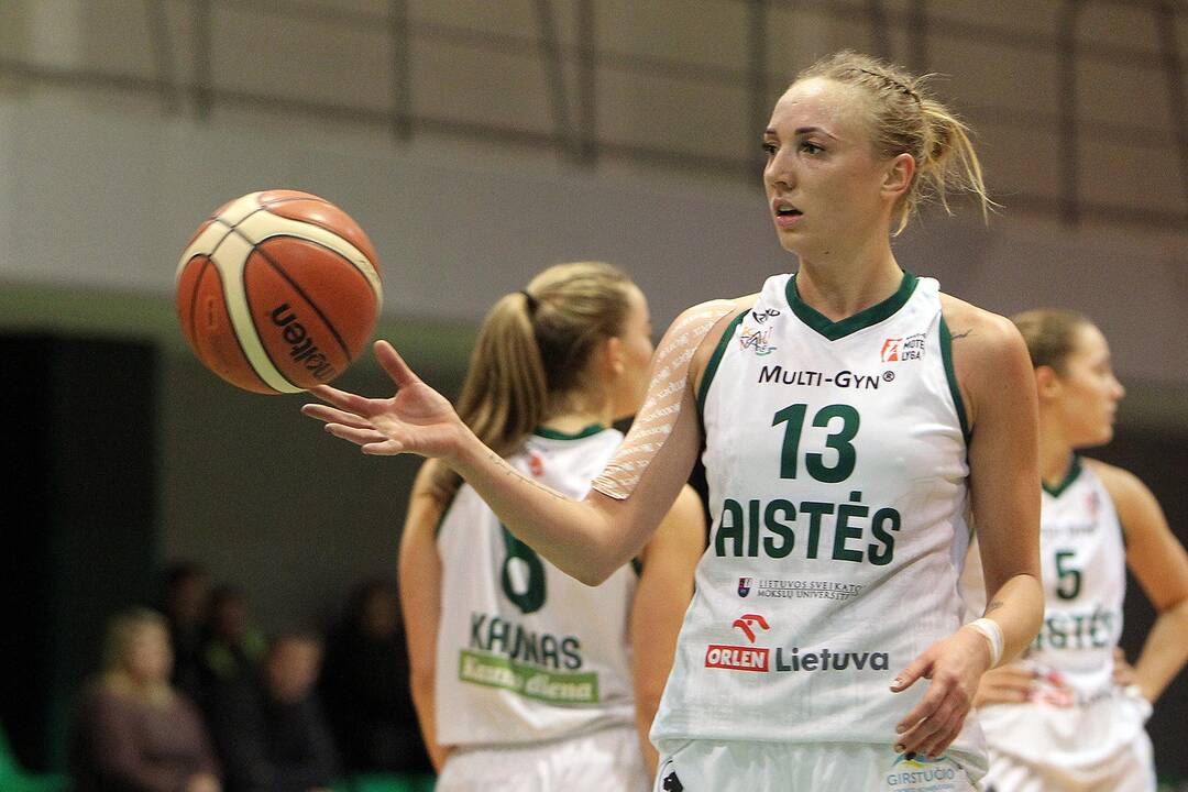 Moterų lyga: „Aistės-LSMU“ – „Tallinna Ulikool“ 75:63