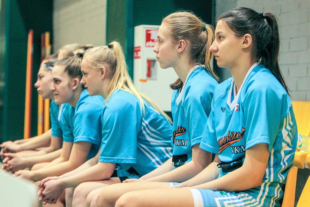 Moterų lyga: „Aistės-LSMU“ – „Kibirkštis-VKM“ 97:52