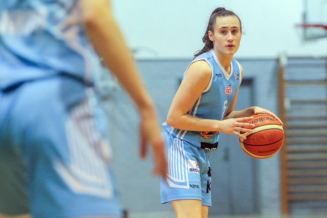 Moterų lyga: „Aistės-LSMU“ – „Kibirkštis-VKM“ 97:52