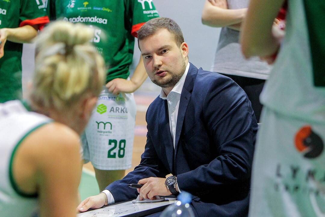 Moterų lyga: „Aistės-LSMU“ – „Kibirkštis-VKM“ 97:52