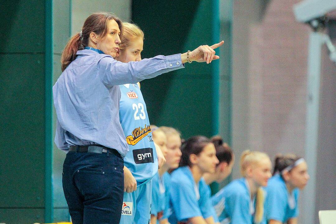 Moterų lyga: „Aistės-LSMU“ – „Kibirkštis-VKM“ 97:52