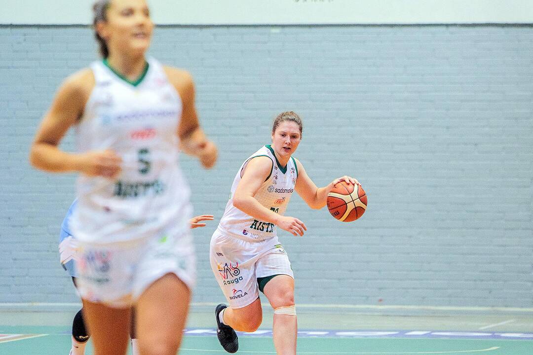 Moterų lyga: „Aistės-LSMU“ – „Kibirkštis-MRU“ 59:67