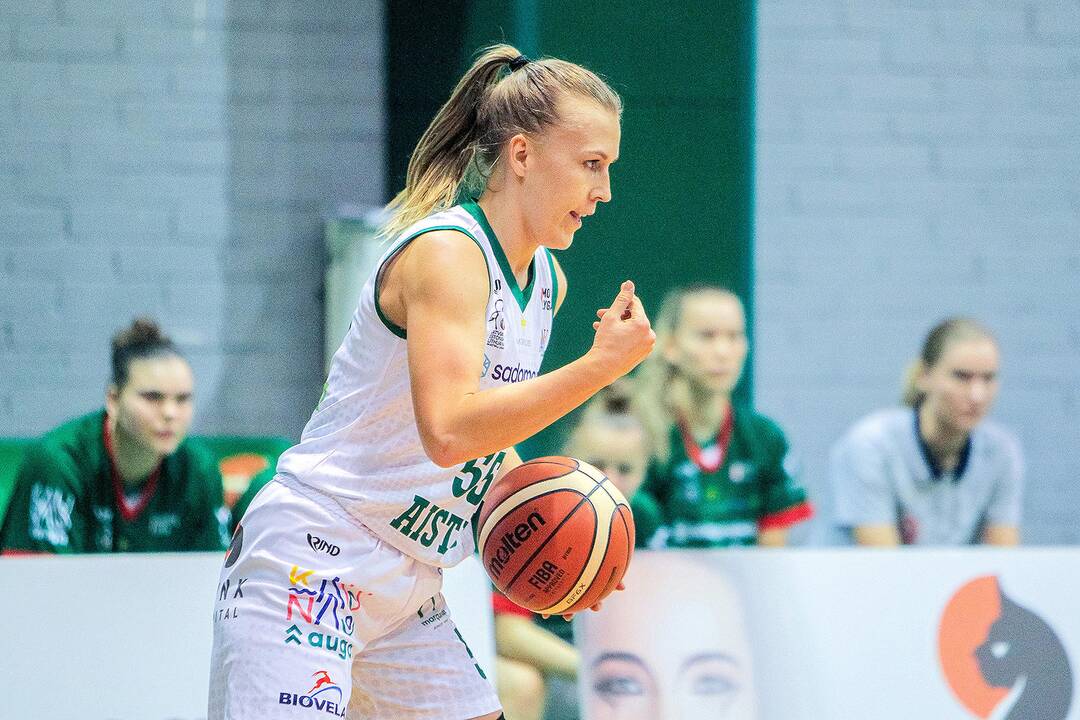 Moterų lyga: „Aistės-LSMU“ – „Kibirkštis-MRU“ 59:67