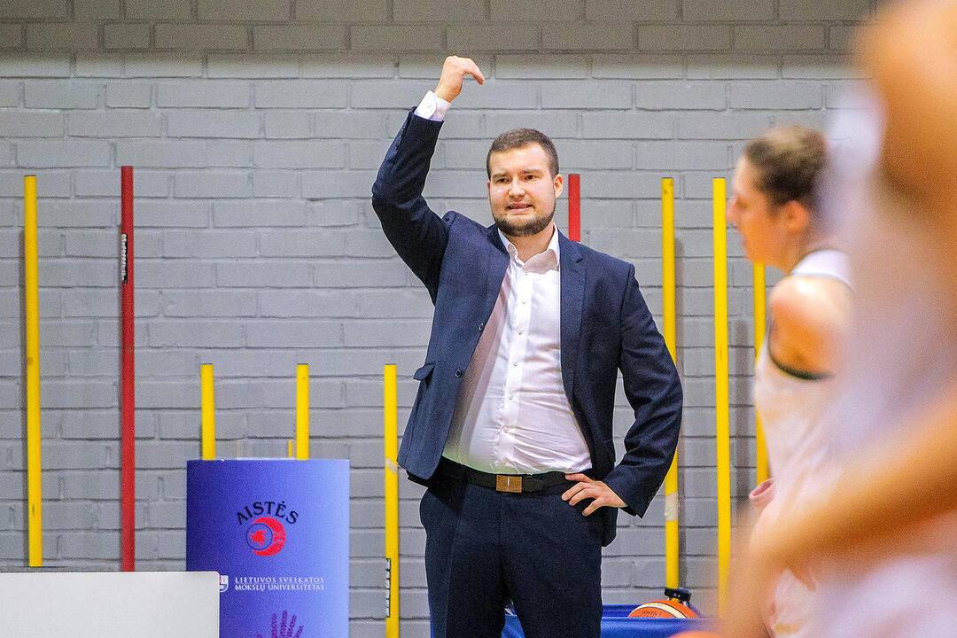 Moterų lyga: „Aistės-LSMU“ – „Kibirkštis-MRU“ 59:67