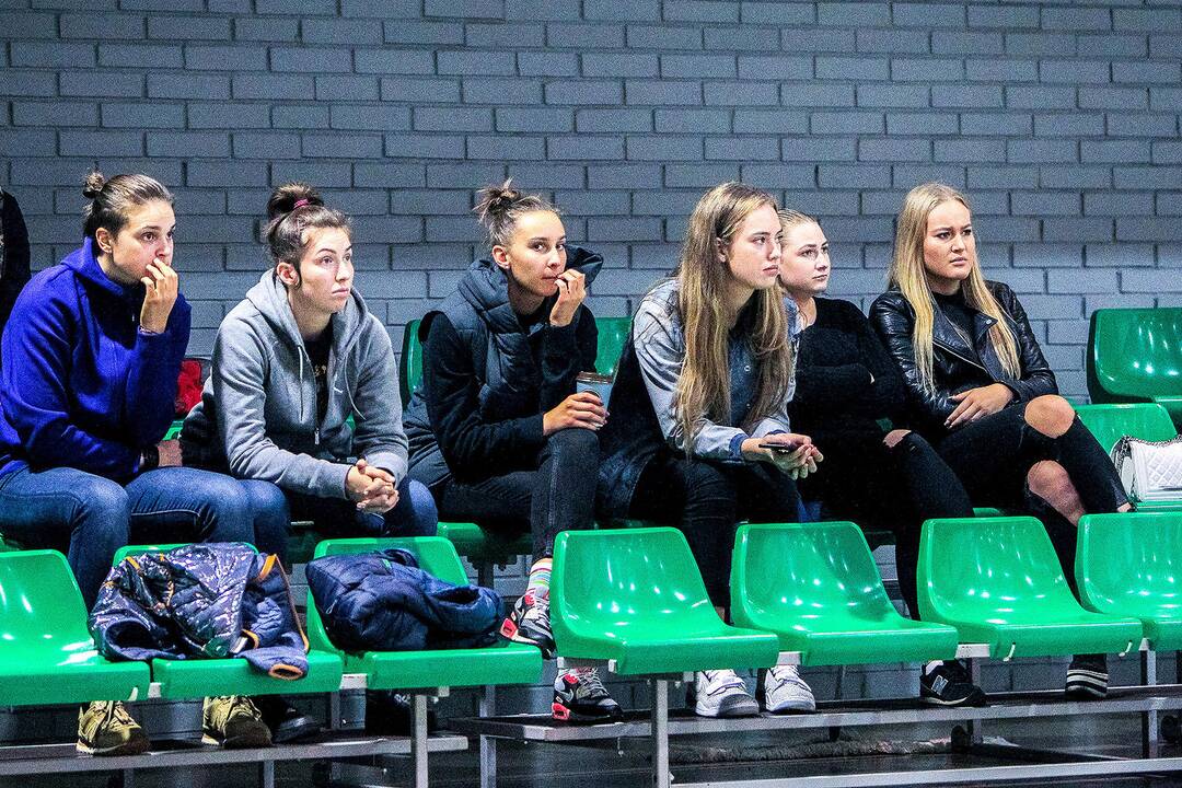 Moterų lyga: „Aistės-LSMU“ – „Kibirkštis-MRU“ 59:67