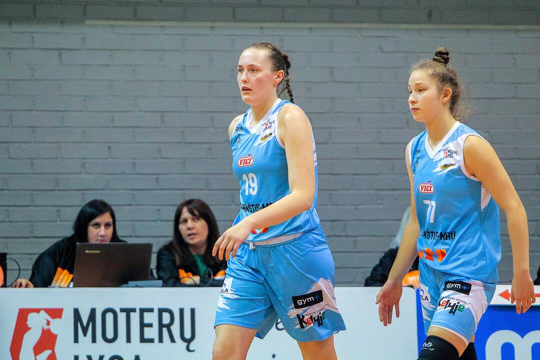 Moterų lyga: „Aistės-LSMU“ – „Kibirkštis-MRU“ 59:67