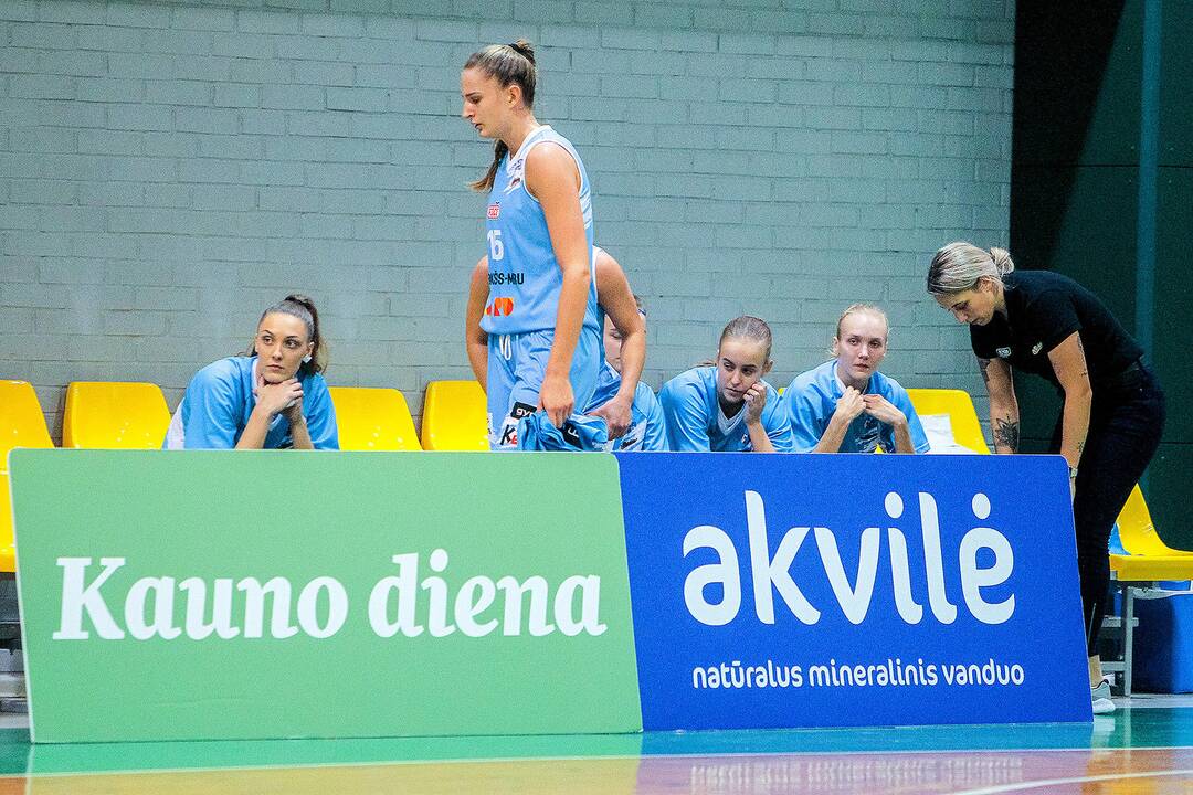 Moterų lyga: „Aistės-LSMU“ – „Kibirkštis-MRU“ 59:67