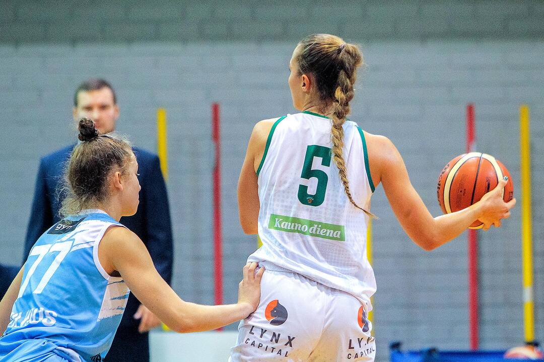 Moterų lyga: „Aistės-LSMU“ – „Kibirkštis-MRU“ 59:67
