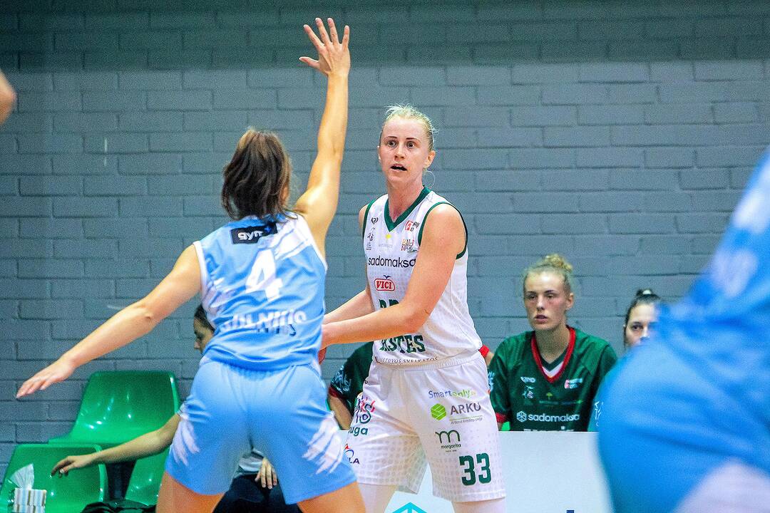 Moterų lyga: „Aistės-LSMU“ – „Kibirkštis-MRU“ 59:67