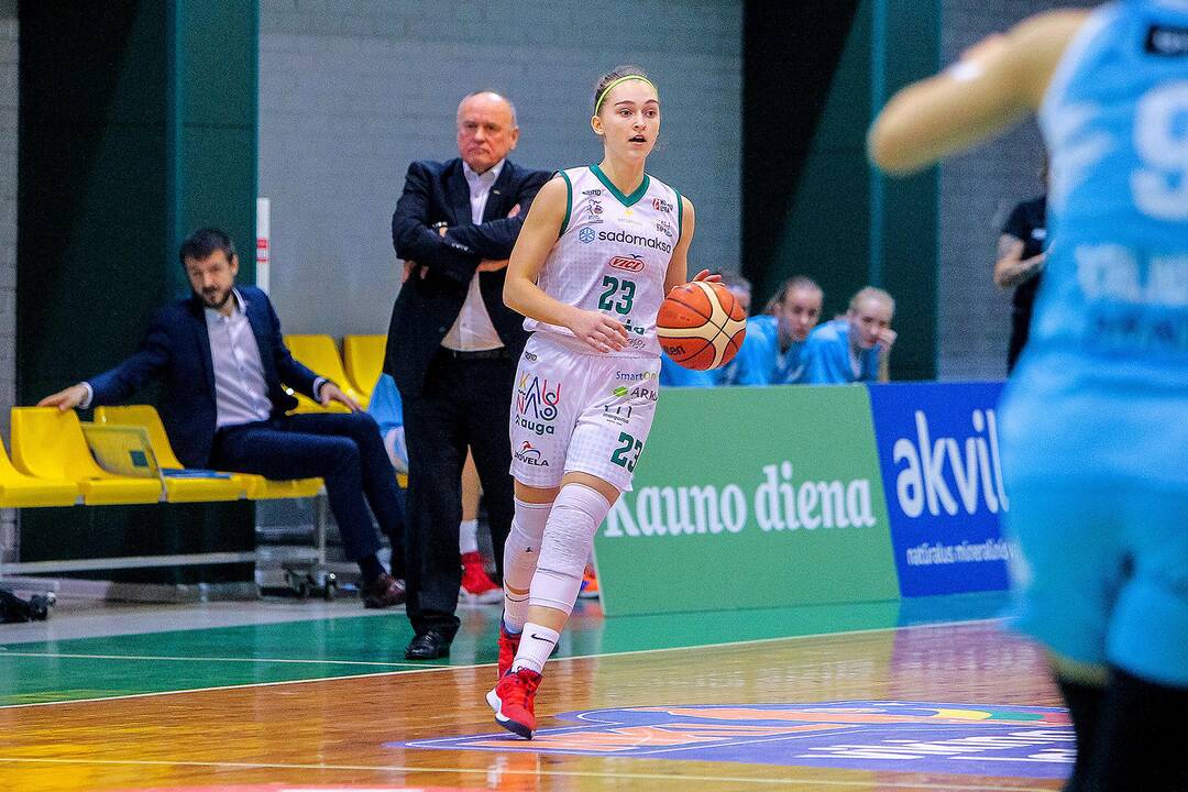 Moterų lyga: „Aistės-LSMU“ – „Kibirkštis-MRU“ 59:67