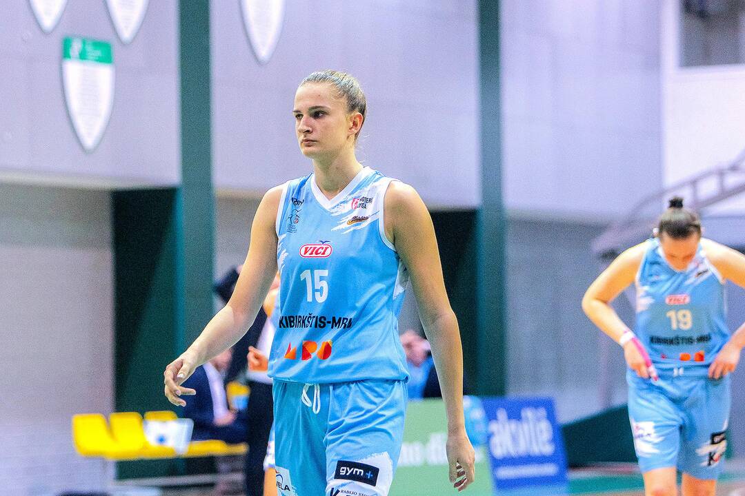 Moterų lyga: „Aistės-LSMU“ – „Kibirkštis-MRU“ 59:67
