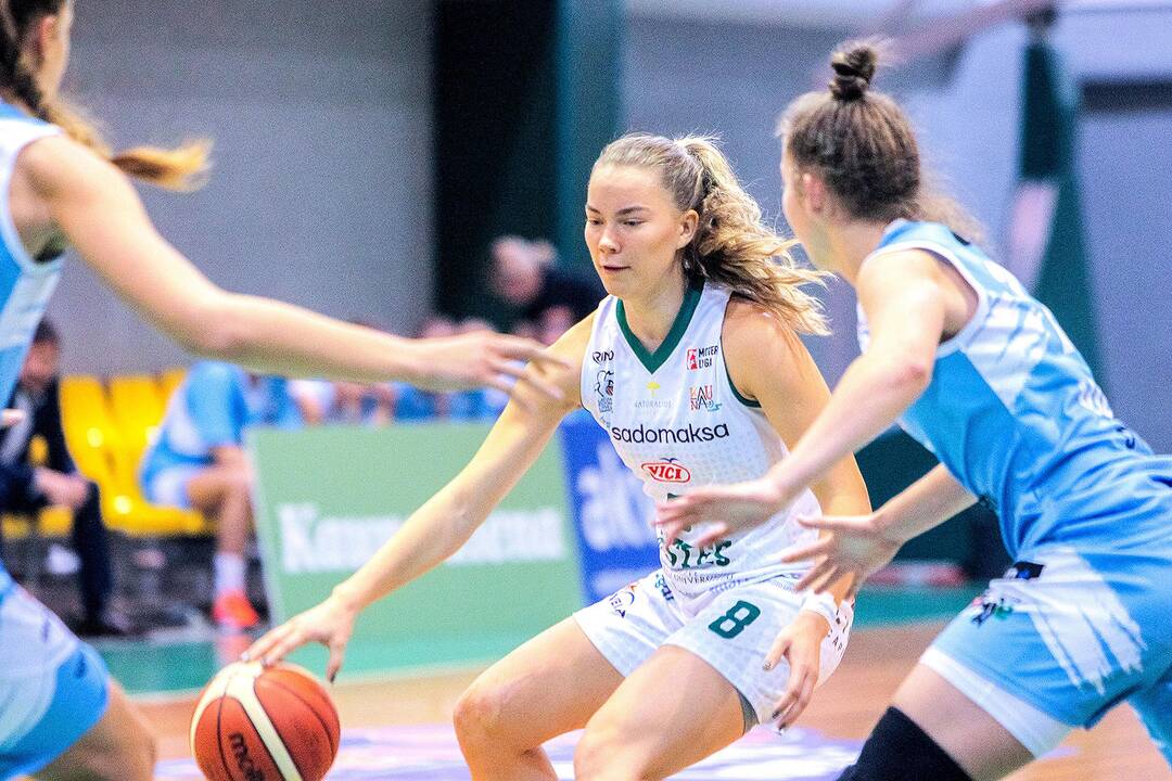 Moterų lyga: „Aistės-LSMU“ – „Kibirkštis-MRU“ 59:67