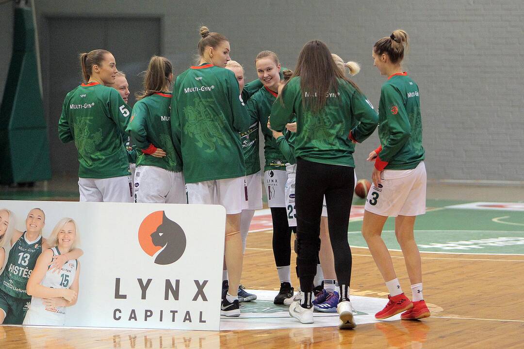 Moterų lyga: „Aistės-LSMU“ – „Šiauliai-Uni.“ 77:58