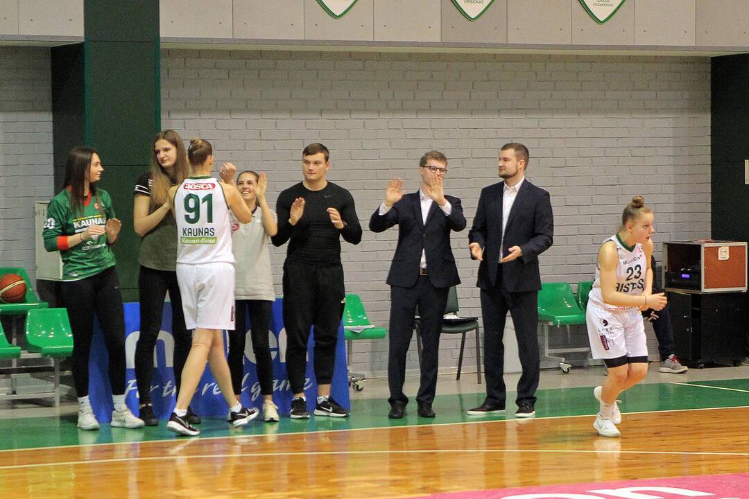 Moterų lyga: „Aistės-LSMU“ – „Šiauliai-Uni.“ 77:58