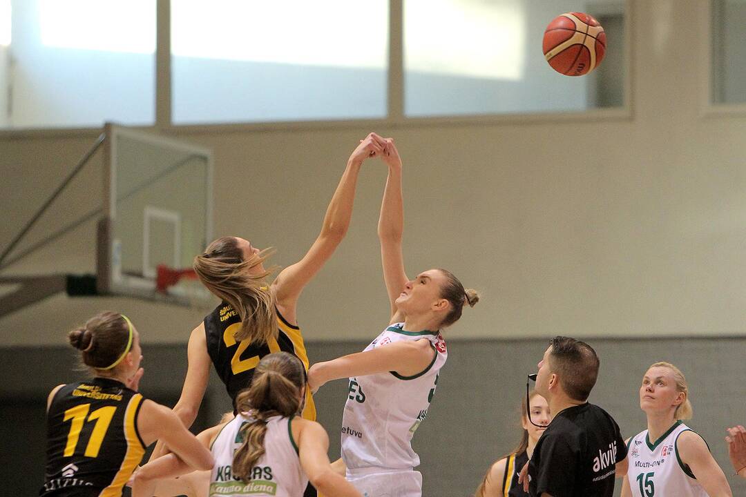 Moterų lyga: „Aistės-LSMU“ – „Šiauliai-Uni.“ 77:58