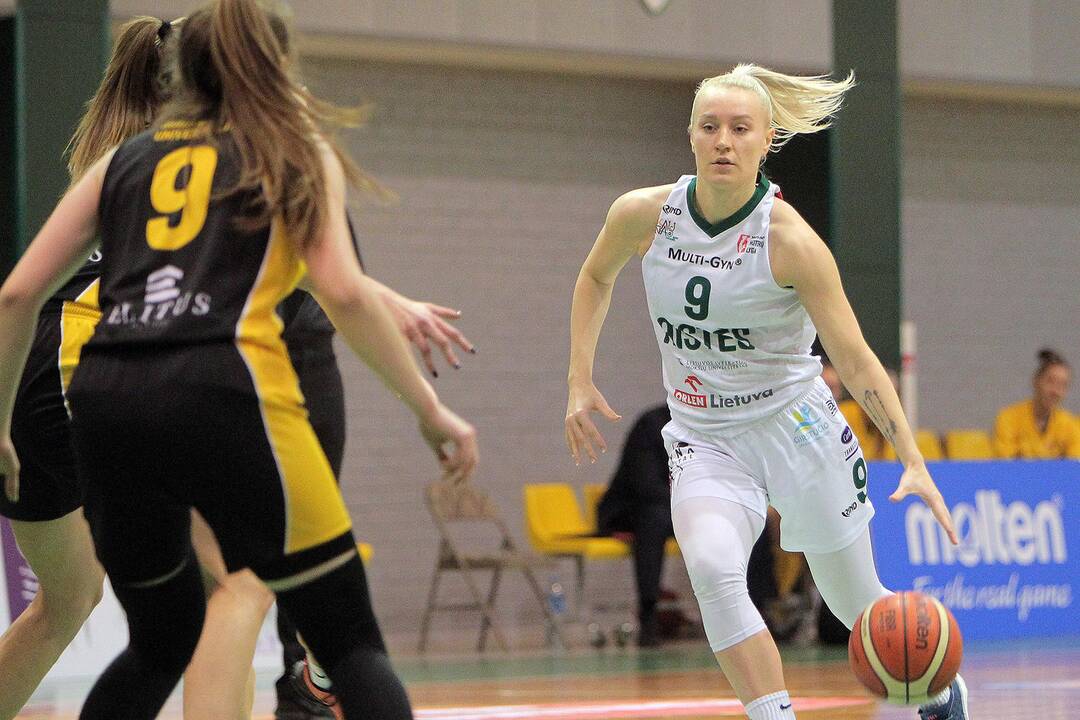 Moterų lyga: „Aistės-LSMU“ – „Šiauliai-Uni.“ 77:58