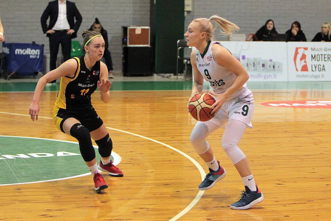 Moterų lyga: „Aistės-LSMU“ – „Šiauliai-Uni.“ 77:58