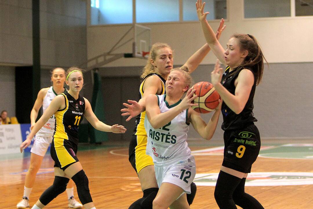 Moterų lyga: „Aistės-LSMU“ – „Šiauliai-Uni.“ 77:58