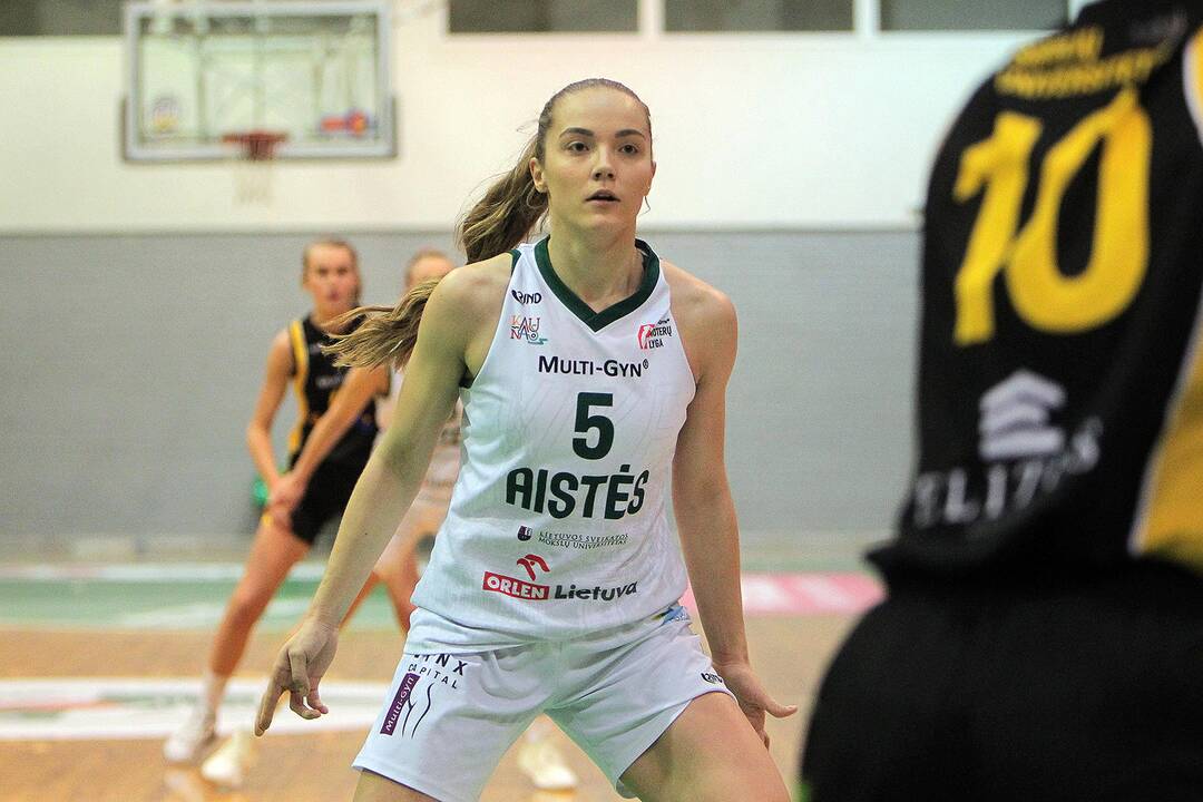 Moterų lyga: „Aistės-LSMU“ – „Šiauliai-Uni.“ 77:58