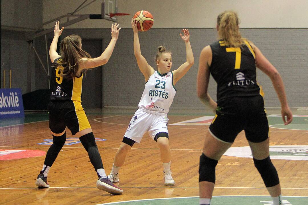 Moterų lyga: „Aistės-LSMU“ – „Šiauliai-Uni.“ 77:58