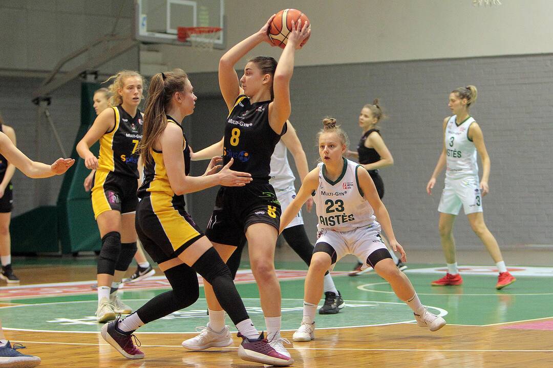 Moterų lyga: „Aistės-LSMU“ – „Šiauliai-Uni.“ 77:58