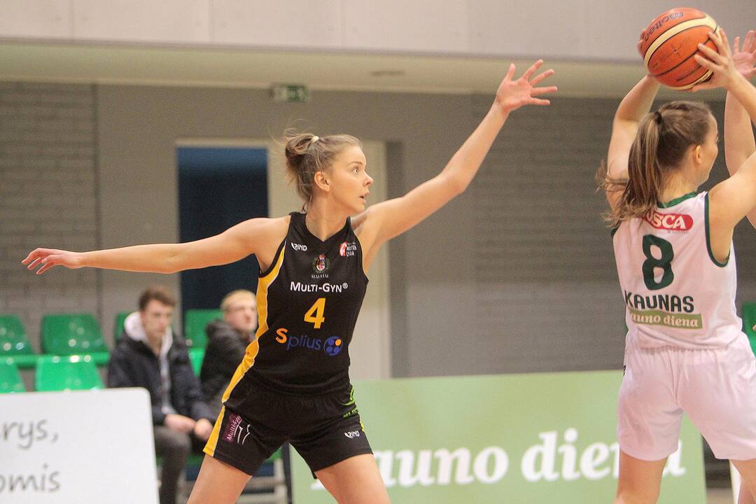 Moterų lyga: „Aistės-LSMU“ – „Šiauliai-Uni.“ 77:58