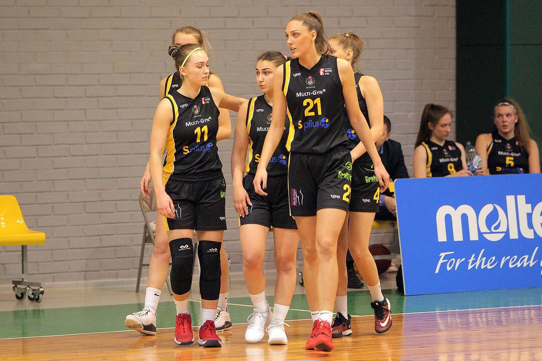 Moterų lyga: „Aistės-LSMU“ – „Šiauliai-Uni.“ 77:58