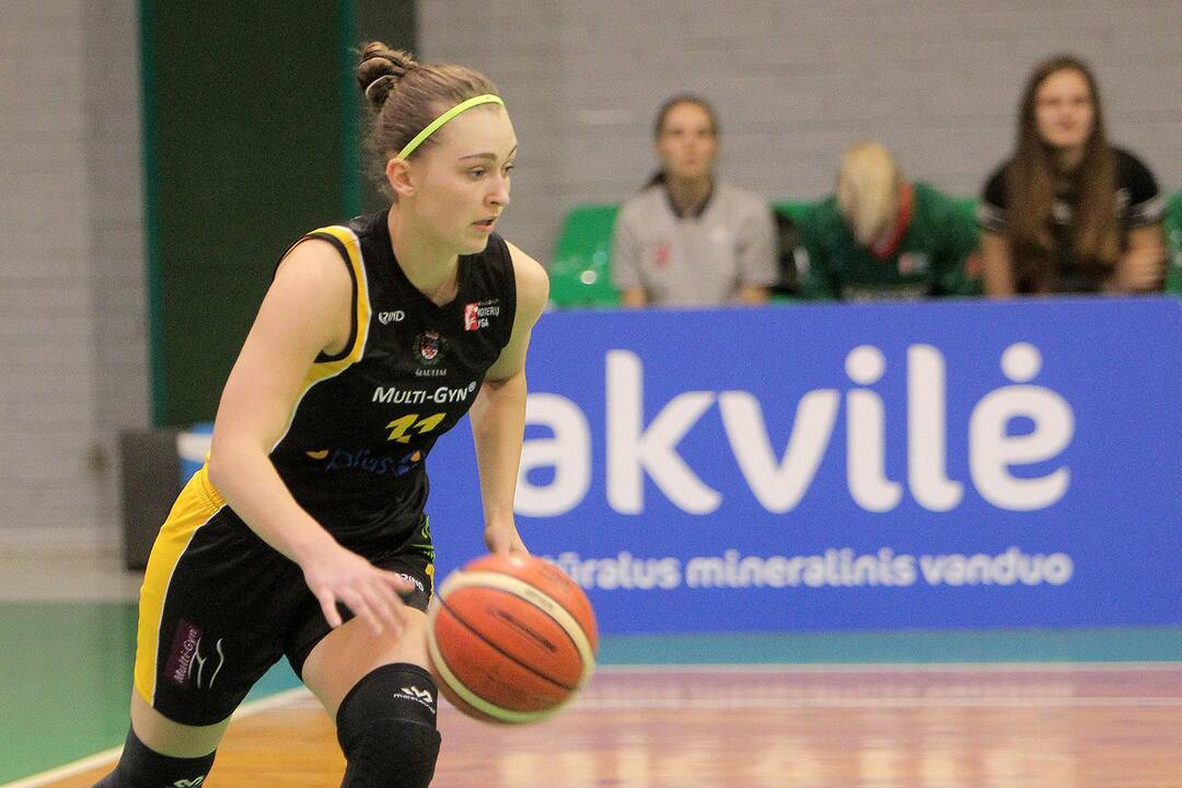 Moterų lyga: „Aistės-LSMU“ – „Šiauliai-Uni.“ 77:58