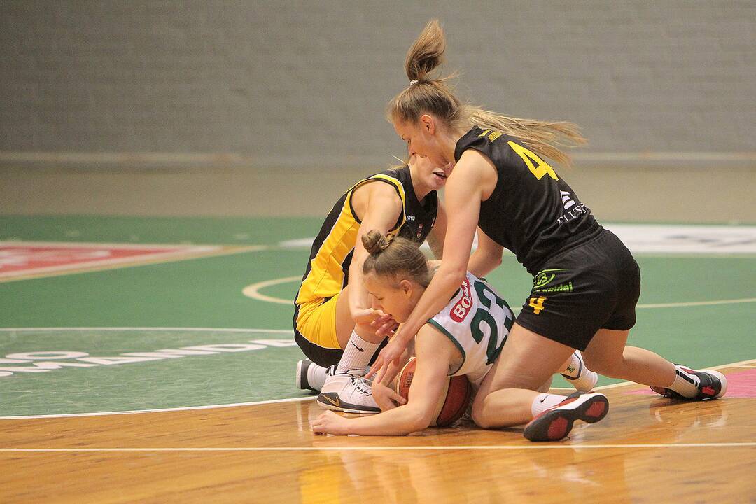Moterų lyga: „Aistės-LSMU“ – „Šiauliai-Uni.“ 77:58