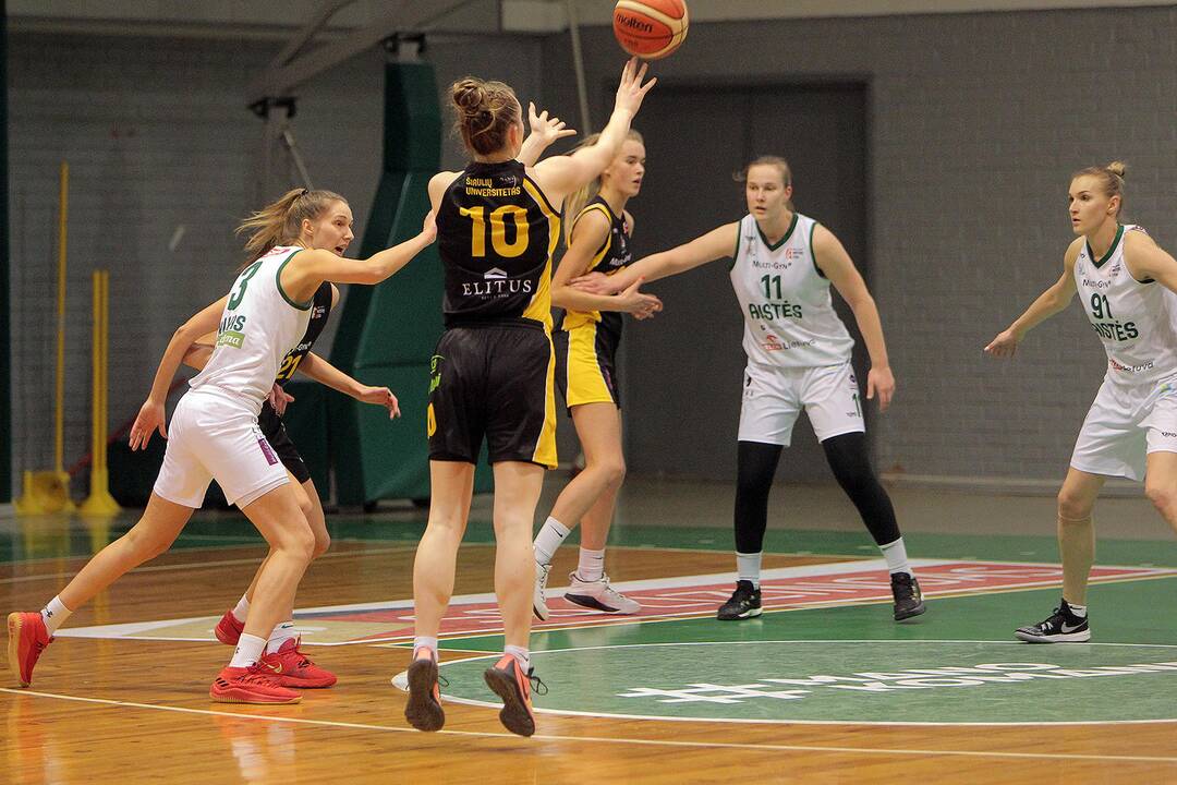 Moterų lyga: „Aistės-LSMU“ – „Šiauliai-Uni.“ 77:58