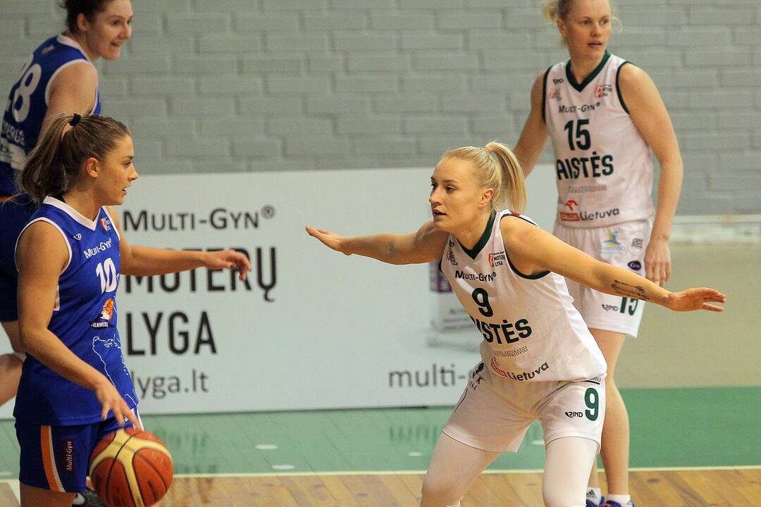 Moterų lyga: „Aistės-LSMU“ – „Vilkmergė“ 82:44