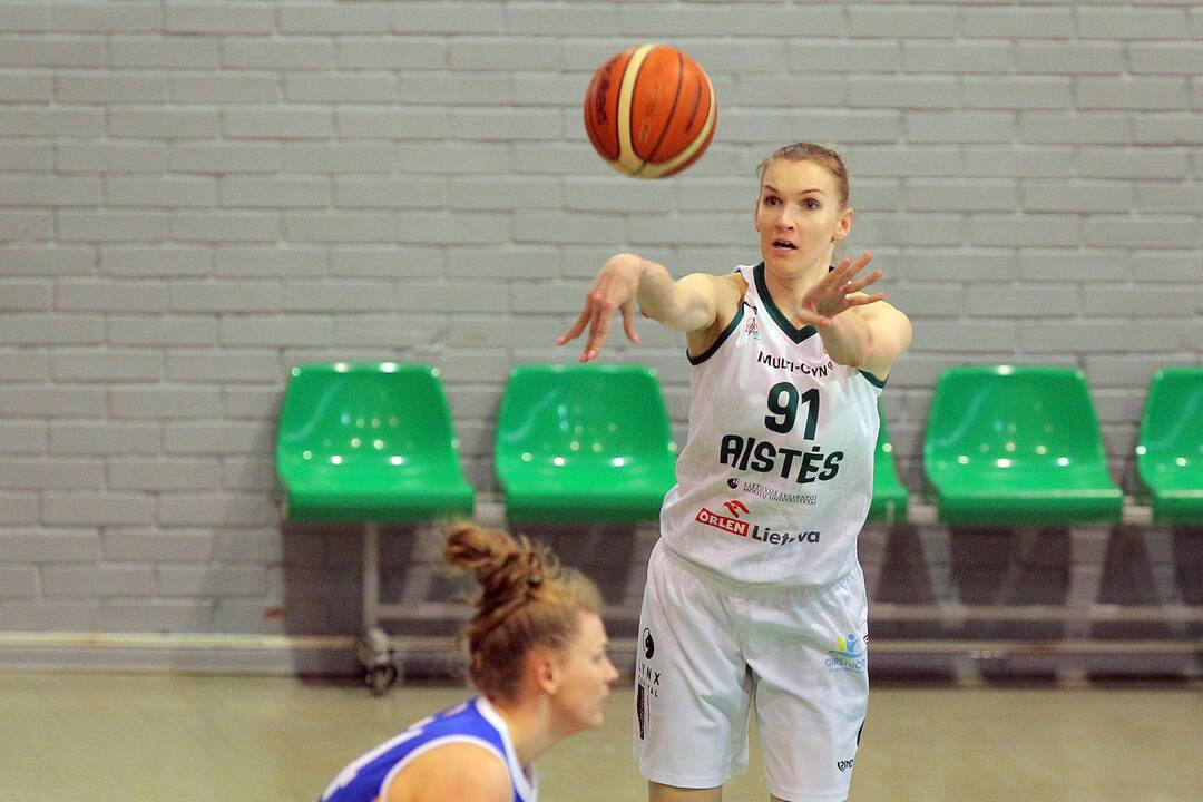 Moterų lyga: „Aistės-LSMU“ – „Vilkmergė“ 82:44