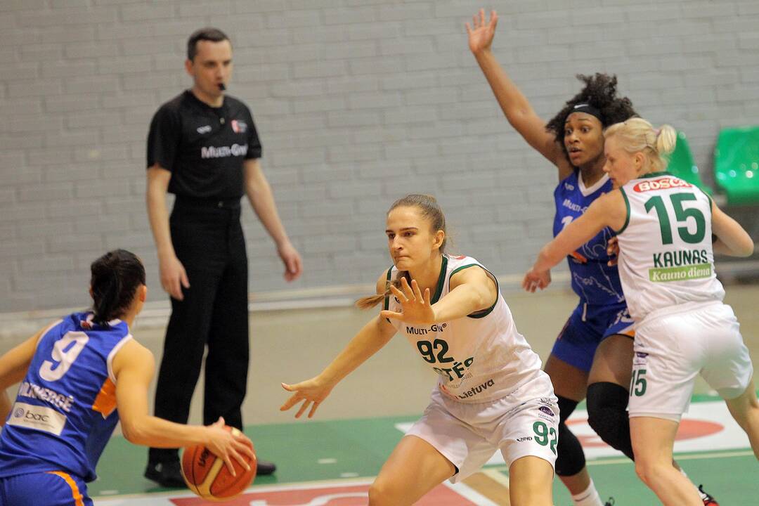 Moterų lyga: „Aistės-LSMU“ – „Vilkmergė“ 82:44