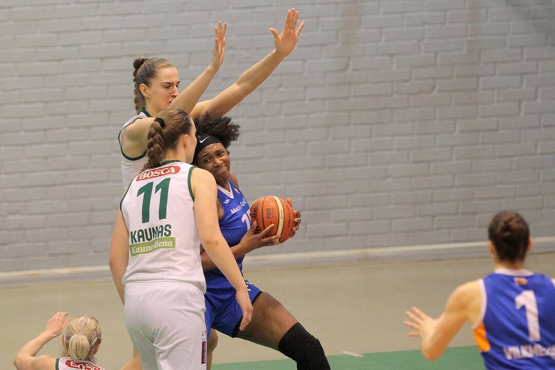 Moterų lyga: „Aistės-LSMU“ – „Vilkmergė“ 82:44