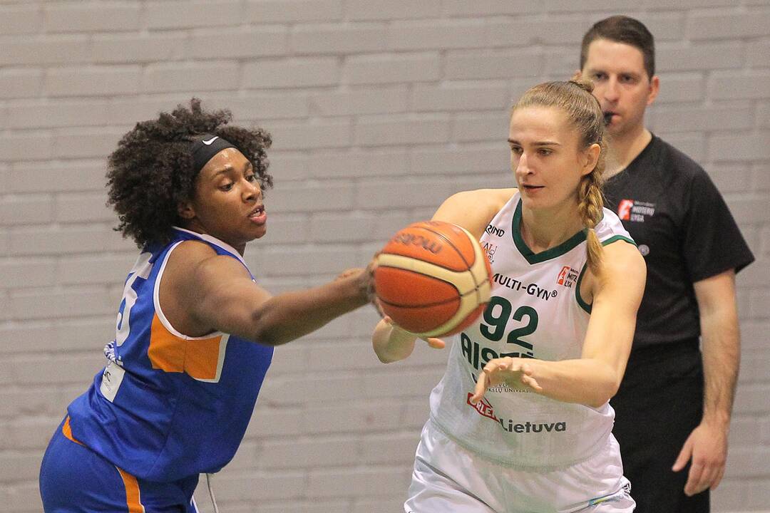 Moterų lyga: „Aistės-LSMU“ – „Vilkmergė“ 82:44