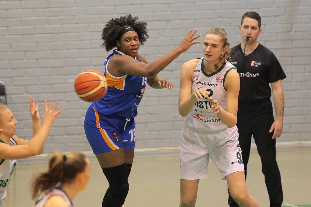 Moterų lyga: „Aistės-LSMU“ – „Vilkmergė“ 82:44