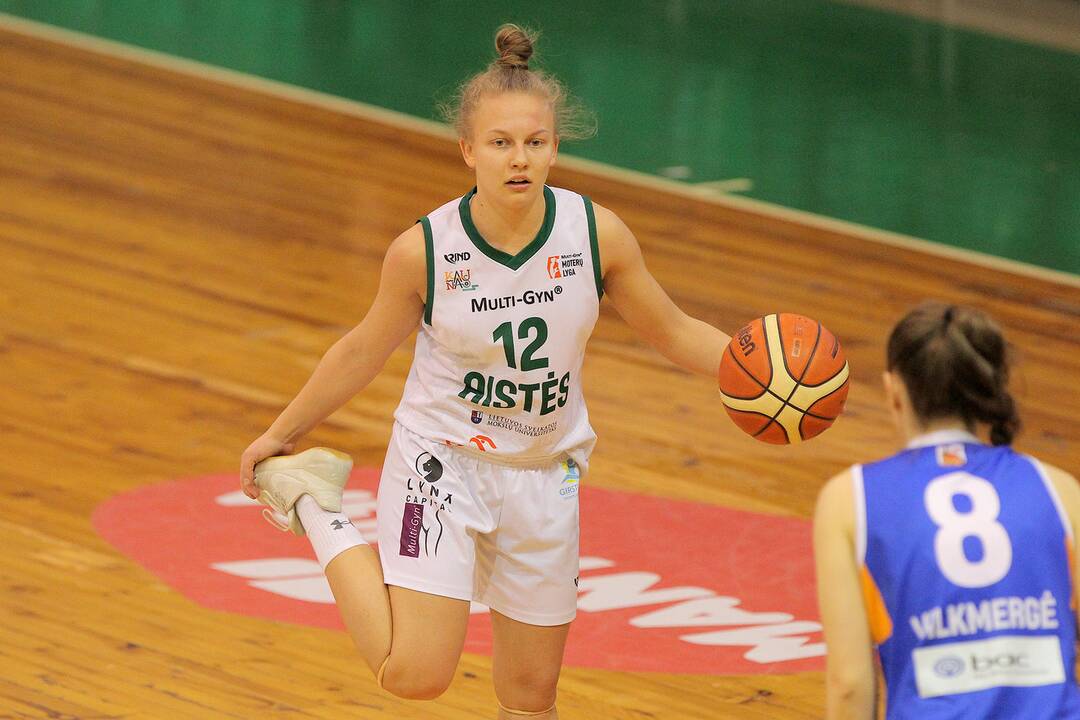 Moterų lyga: „Aistės-LSMU“ – „Vilkmergė“ 82:44